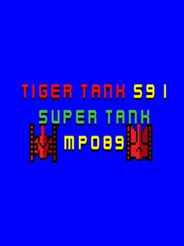 Tiger Tank 59 I: Super Tank MP089 Cover