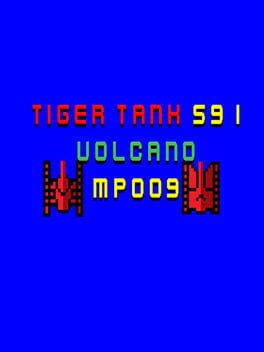Tiger Tank 59 I: Volcano MP009 Cover