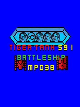 Tiger Tank 59 I: Battleship MP038 Cover
