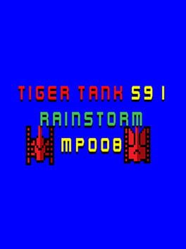 Tiger Tank 59 I: Rainstorm MP008 Cover