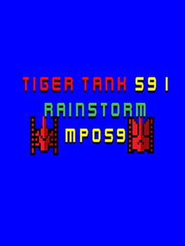 Tiger Tank 59 I: Rainstorm MP059 Cover