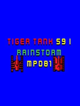 Tiger Tank 59 I: Rainstorm MP081 Cover