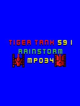 Tiger Tank 59 I: Rainstorm MP034 Cover