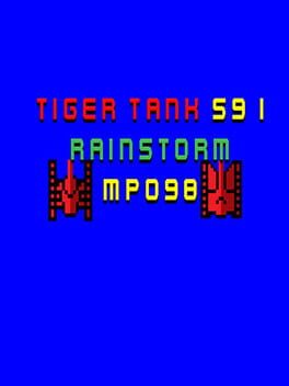 Tiger Tank 59 I: Rainstorm MP098 Cover