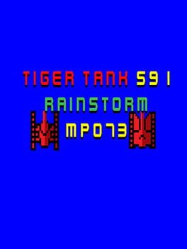 Tiger Tank 59 I: Rainstorm MP073 Cover