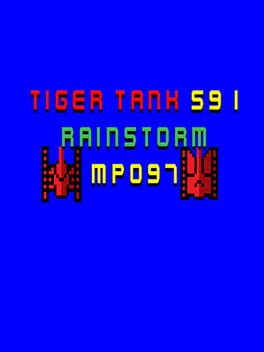 Tiger Tank 59 I: Rainstorm MP097 Cover