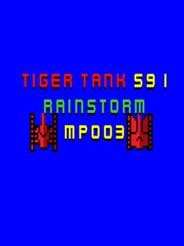 Tiger Tank 59 I: Rainstorm MP003 Cover