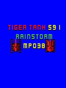 Tiger Tank 59 I: Rainstorm MP038 Cover