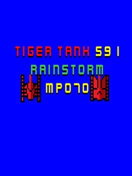 Tiger Tank 59 I: Rainstorm MP070 Cover