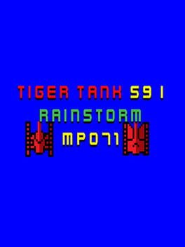 Tiger Tank 59 I: Rainstorm MP071 Cover