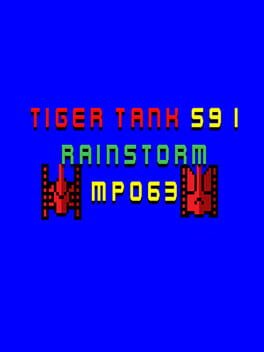 Tiger Tank 59 I: Rainstorm MP063 Cover