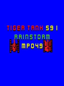 Tiger Tank 59 I: Rainstorm MP049 Cover