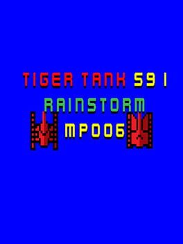 Tiger Tank 59 I: Rainstorm MP006 Cover