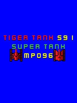 Tiger Tank 59 I: Super Tank MP096 Cover