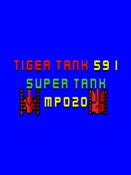 Tiger Tank 59 I: Super Tank MP020 Cover
