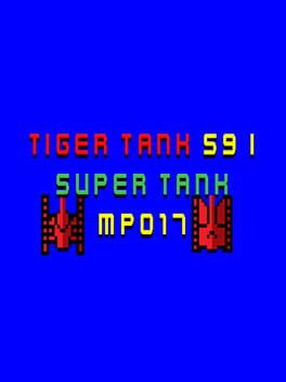 Tiger Tank 59 I: Super Tank MP017 Cover