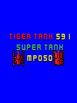 Tiger Tank 59 I: Super Tank MP050 Cover