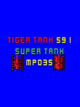 Tiger Tank 59 I: Super Tank MP035 Cover