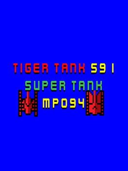 Tiger Tank 59 I: Super Tank MP094 Cover