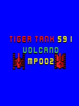 Tiger Tank 59 I: Volcano MP002 Cover