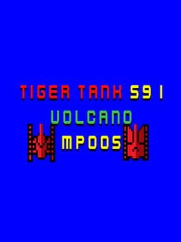 Tiger Tank 59 I: Volcano MP005 Cover