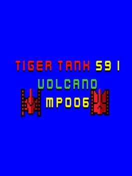 Tiger Tank 59 I: Volcano MP006 Cover