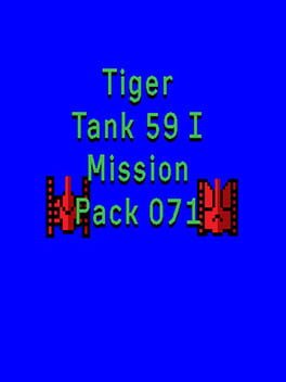 Tiger Tank 59 I: Mission Pack 071 Cover