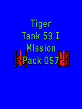 Tiger Tank 59 I: Mission Pack 057 Cover