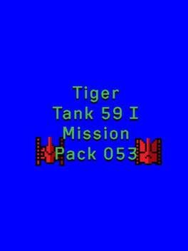 Tiger Tank 59 I: Mission Pack 053 Cover