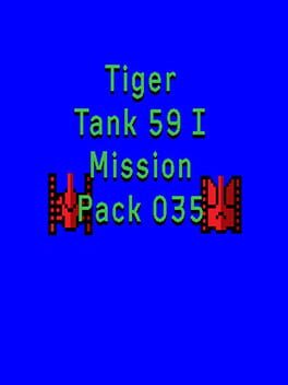Tiger Tank 59 I: Mission Pack 035 Cover