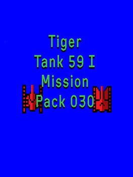 Tiger Tank 59 I: Mission Pack 030 Cover