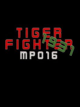 Tiger Fighter 1931: MP016 Cover