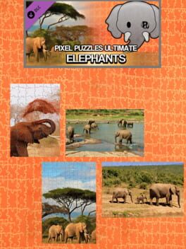 Pixel Puzzles Ultimate: Elephants Cover
