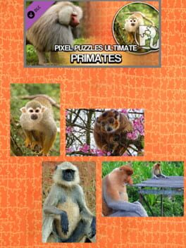 Pixel Puzzles Ultimate: Primates Cover