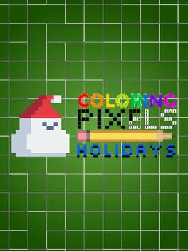 Coloring Pixels: Winter Holidays Pack Cover