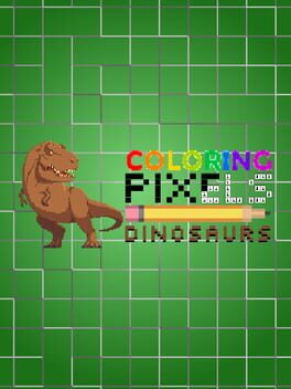 Coloring Pixels: Dinosaurs Pack Cover