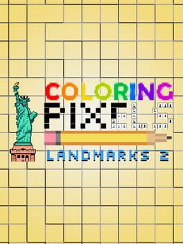 Coloring Pixels: Landmarks 2 Pack Cover