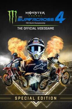 Monster Energy Supercross: The Official Videogame 4 - Special Edition Cover