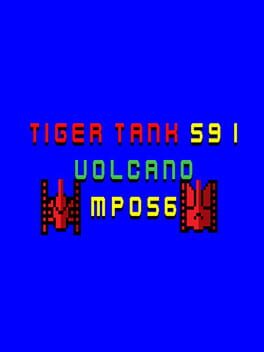 Tiger Tank 59 I: Volcano MP056 Cover