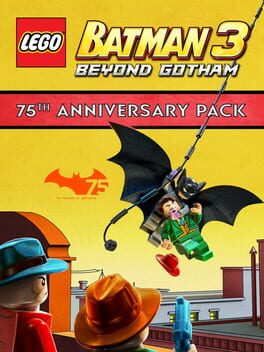 LEGO Batman 3: Beyond Gotham - Batman 75th Anniversary Cover