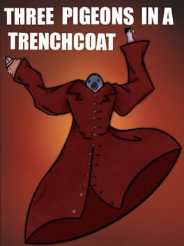 Three Pigeons in a Trench Coat Cover