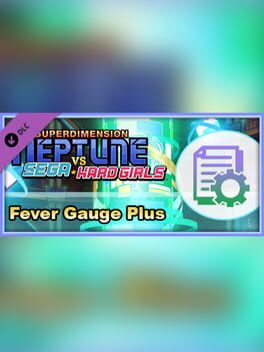 Superdimension Neptune vs. Sega Hard Girls: Fever Gauge Plus Cover