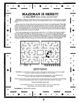 Mazeman Cover
