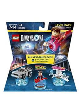 LEGO Dimensions: Back to the Future Marty McFly Level Pack Cover