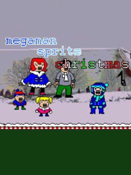 Megaman Sprite Christmas Cover