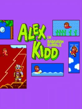 Alex Kidd in Radaxian Rumble Cover