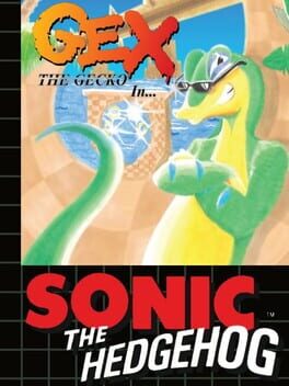 Gex the Gecko in Sonic the Hedgehog Cover