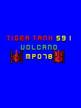 Tiger Tank 59 I: Volcano MP078 Cover