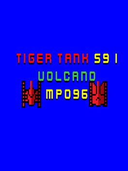 Tiger Tank 59 I: Volcano MP096 Cover