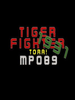 Tiger Fighter 1931: Tora! MP089 Cover